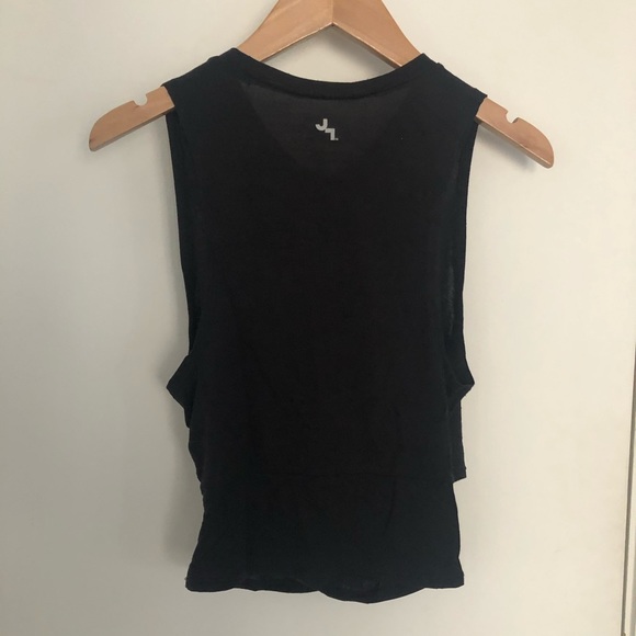 Joy Lab knot-front crop top - Picture 2 of 2